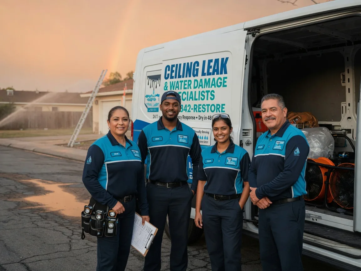 Ceiling Leak Cleanup company in Oil City, LA